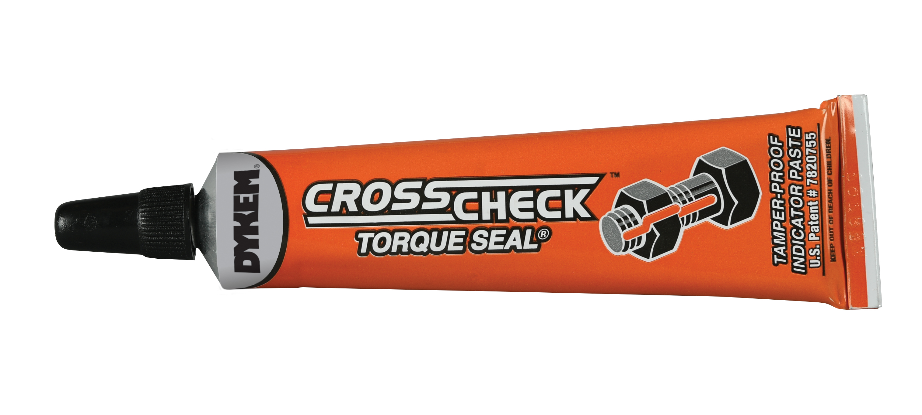 DYKEM Cross-Check - Tamperproof Marker / Torque Seal - 1 oz Tube (2 Pack,  Orange 