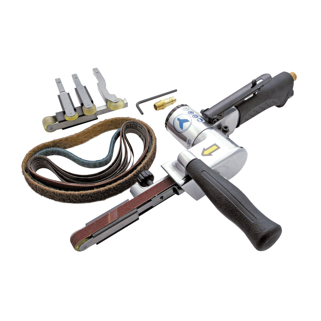 JET 403351 Heavy Duty Multi Head File Air Belt Sander Kit 1 4 to 3 4 in W x 18 in L 0.5 hp 4 cfm Air Flow DGI Supply