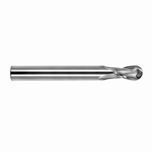 1 Shank Diameter 4 Length SGS 30576 5B 3 Flute Ball End General Purpose End Mill 1-1/2 Cutting Length 1 Cutting Diameter Uncoated 