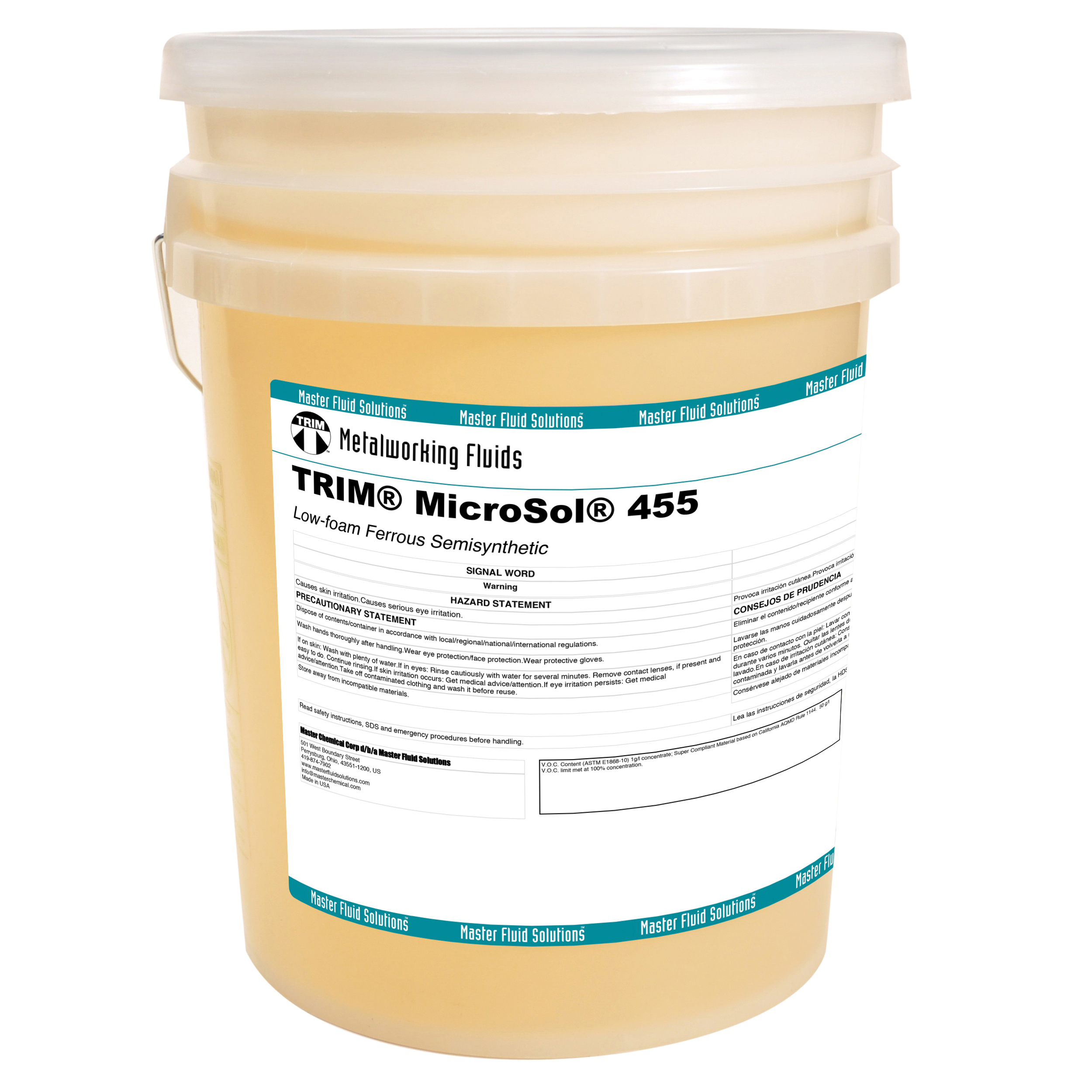 TRIM® MS455-5G MicroSol® 455 Low Foam Ferrous Semisynthetic